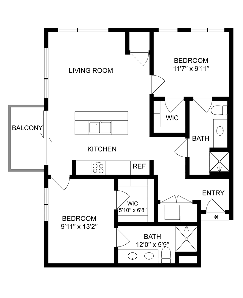 Elon floor plan